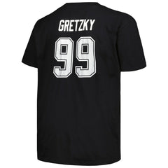 Wayne Gretzky Los Angeles Kings Mitchell & Ness Big & Tall Name & Number T-Shirt - Black | US 5283192