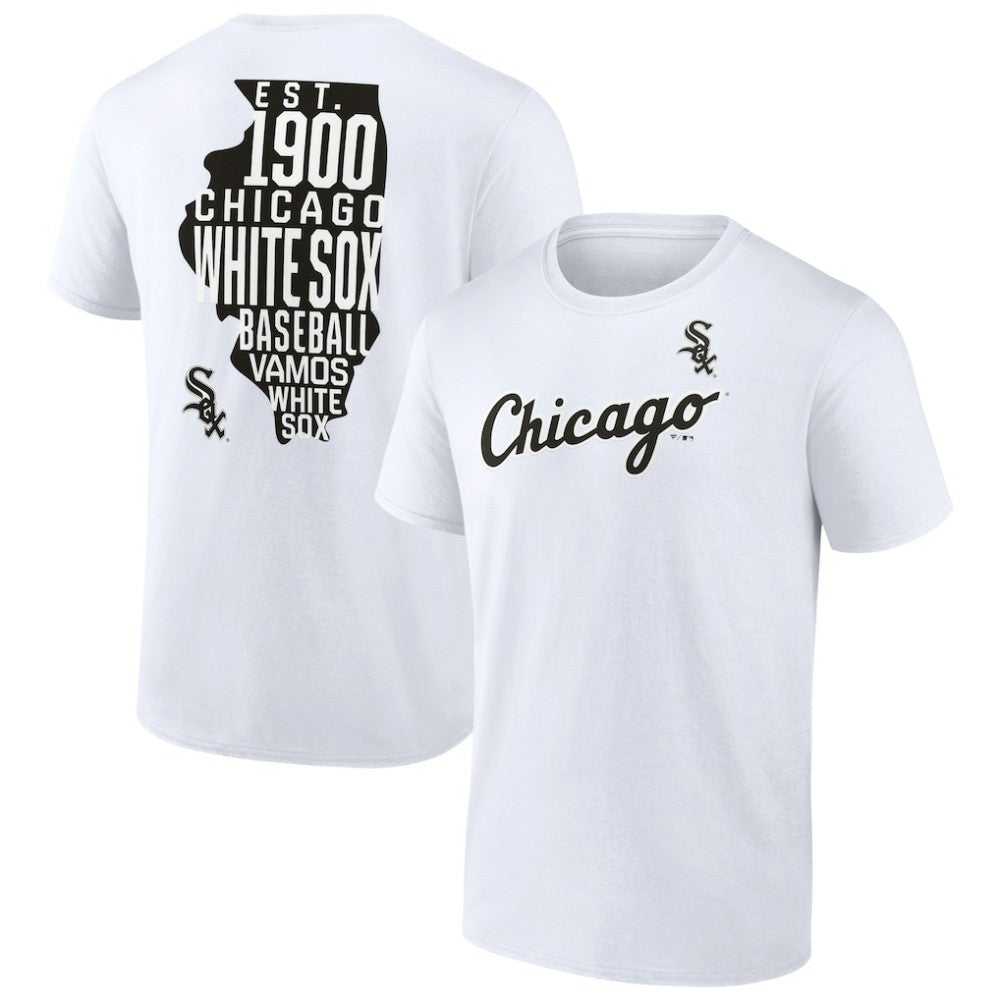 Chicago White Sox Team Hot Shot T-Shirt - White T-shirts