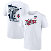 Minnesota Twins Team Hot Shot T-Shirt - White T-shirts