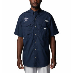 Dallas Cowboys Bonehead Team Button-Up Shirt - Navy