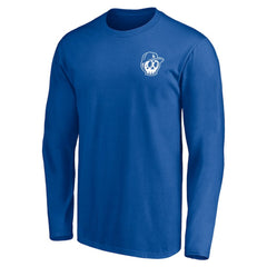 Los Angeles Dodgers Team Hometown Collection Sugar Skull Long Sleeve T-Shirt - Royal T-shirts