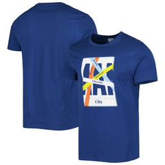 Manchester City Art T-Shirt Blue