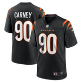 Owen Carney Cincinnati Bengals Home Game Player Jersey - Black Jerseys