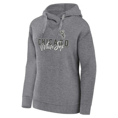 Profile Chicago White Sox Women's Plus Size Pullover Hoodie - Heather Gray Hoodies