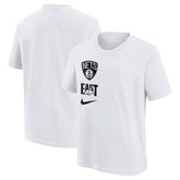 Brooklyn Nets Youth Vs Block Essential T-Shirt White - Nike