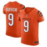 Joe Burrow Cincinnati Bengals Vapor F.U.S.E. Elite Jersey - Orange Jerseys