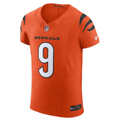 Joe Burrow Cincinnati Bengals Vapor F.U.S.E. Elite Jersey - Orange Jerseys