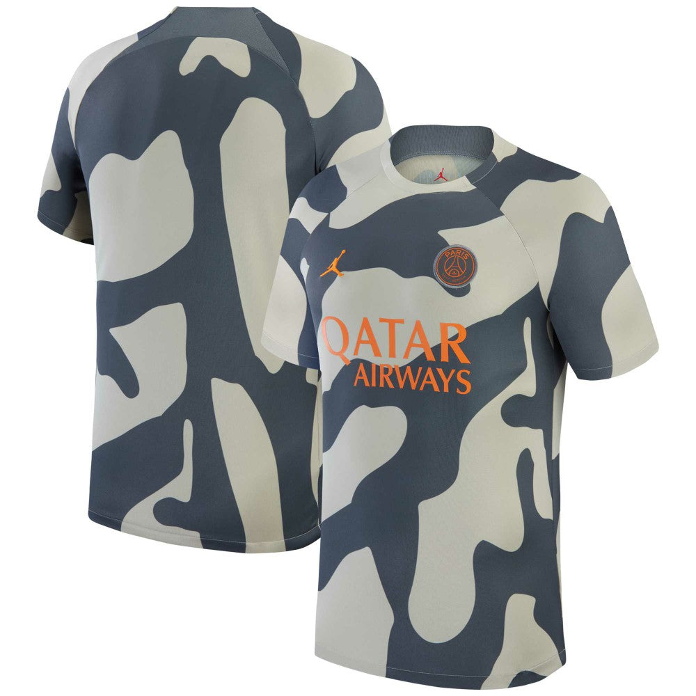 Paris Saint-Germain Jordan Brand 2023/24 Academy Pro Pre-Match Top Gray - Jordan outlet