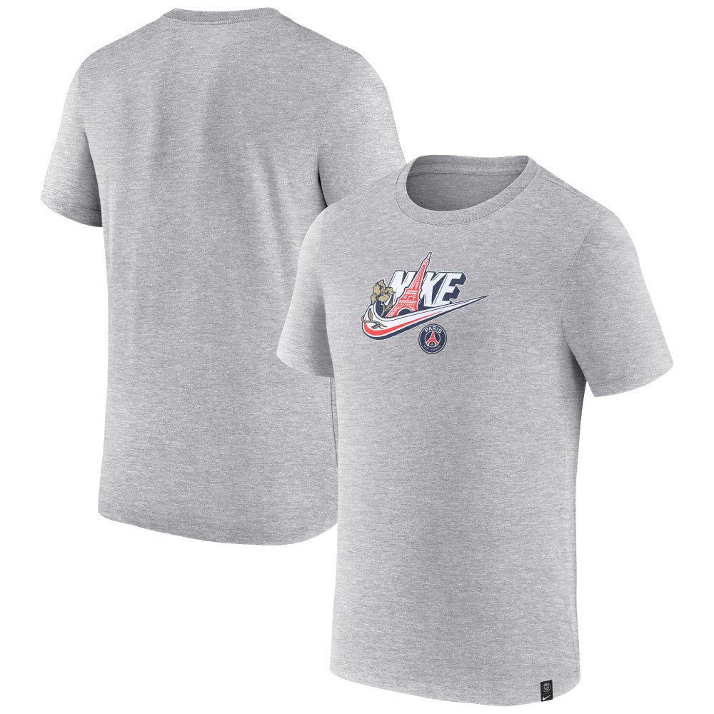 Paris Saint-Germain Futura T-Shirt Heather Gray - Nike online