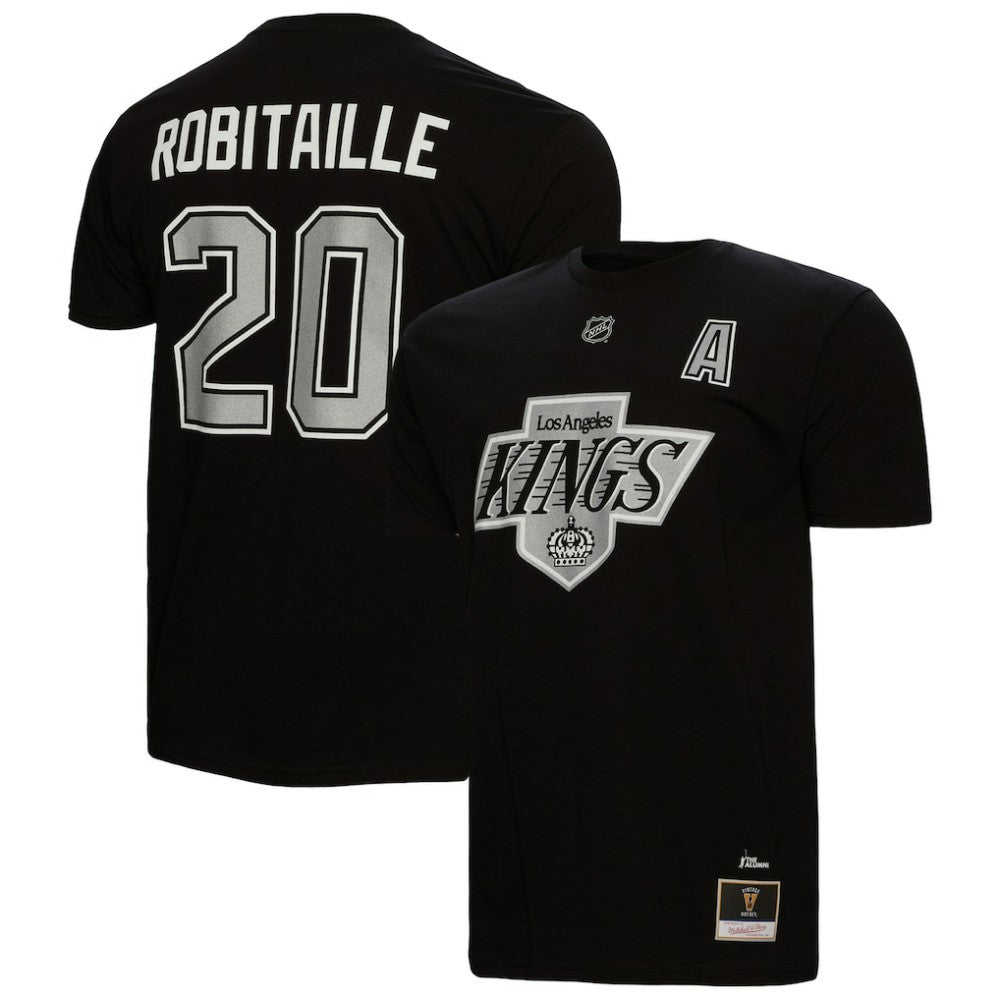 Luc Robitaille Los Angeles Kings Mitchell & Ness Name & Number T-Shirt - Black | US 5291295