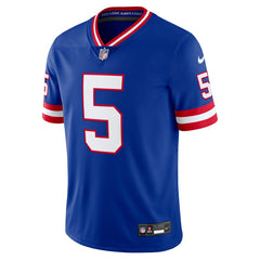 Kayvon Thibodeaux New York Giants Alternate Vapor Untouchable Limited Jersey - Royal Jerseys