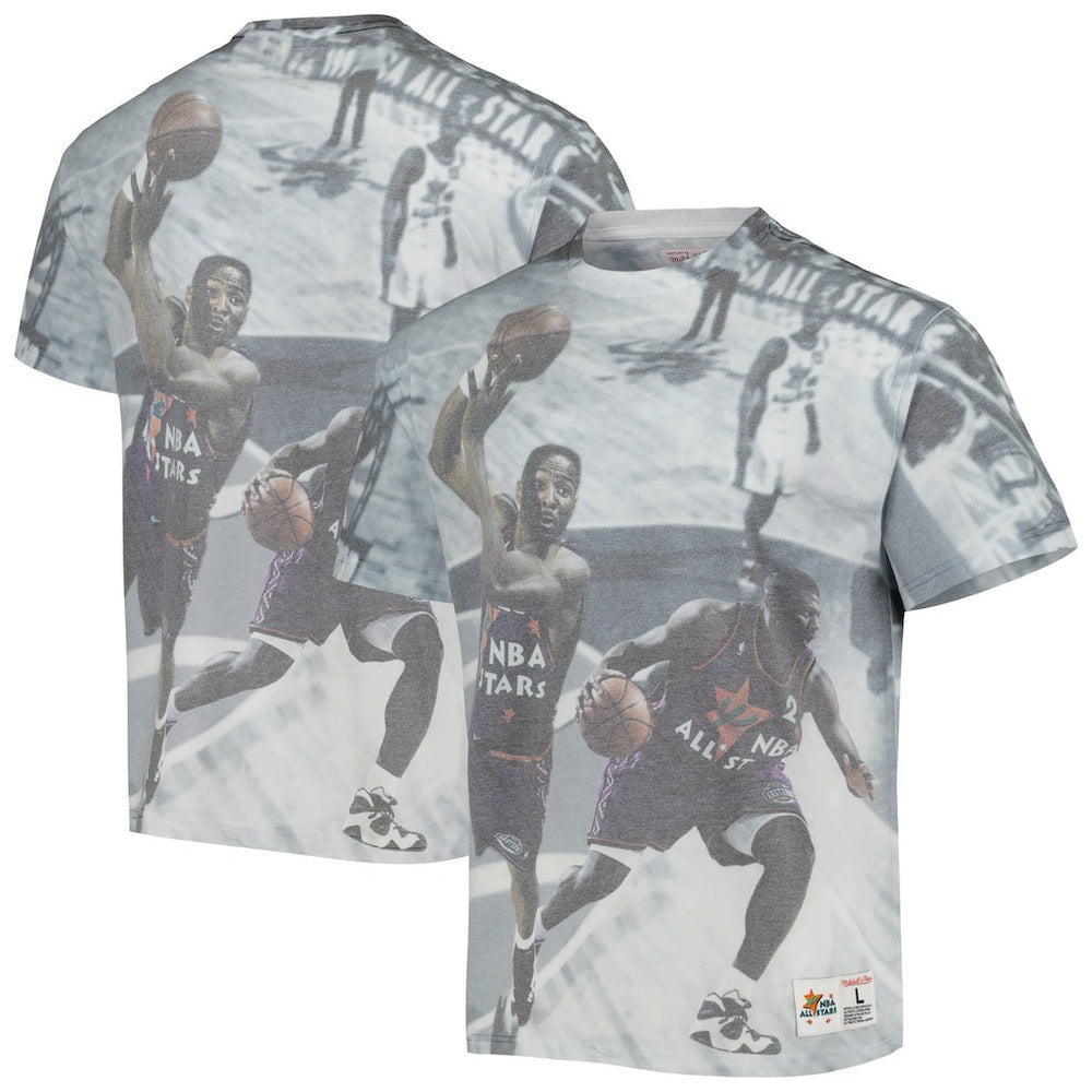 Charlotte Hornets Above the Rim Graphic T-Shirt - Mitchell & Ness