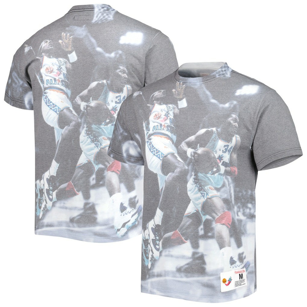 Houston Rockets Above the Rim Graphic T-Shirt - Mitchell & Ness