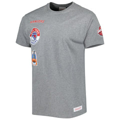 New York Rangers Mitchell & Ness City Collection T-Shirt - Heather Gray | US 5294001