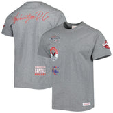 Washington Capitals Mitchell & Ness City Collection T-Shirt - Heather Gray | US 5294010