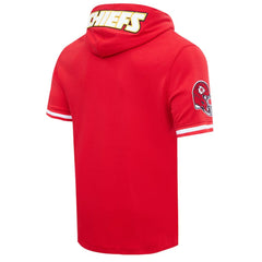 Patrick Mahomes Kansas City Chiefs Pro Standard Player Name & Number Hoodie T-Shirt - Red Hoodies