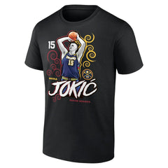 Nikola Jokic Denver Nuggets Competitor T-Shirt Black