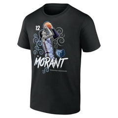 Ja Morant Memphis Grizzlies Competitor T-Shirt Black