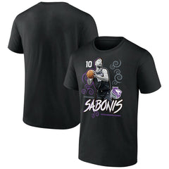 Domantas Sabonis Sacramento Kings Competitor T-Shirt Black