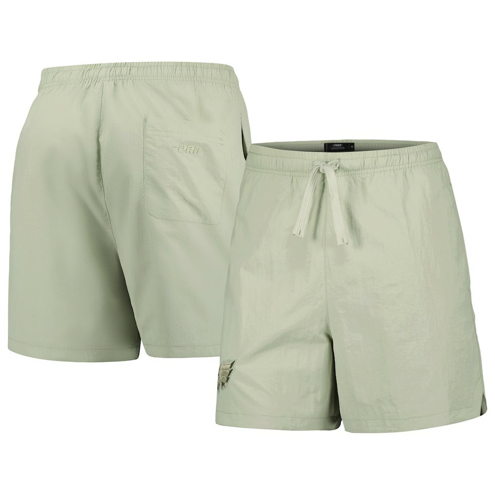 Philadelphia Eagles Pro Standard Neutrals 2.0 Woven Shorts - Light Green Shorts