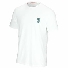 Seattle Mariners Tommy Bahama Playa Ball T-Shirt - White T-shirts