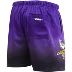 Minnesota Vikings Pro Standard Ombre Mesh Shorts - Black/Purple Shorts