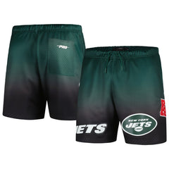 New York Jets Pro Standard Ombre Mesh Shorts - Black/Green Shorts