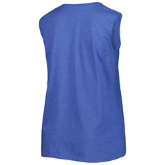Los Angeles Rams Women's Plus Size Tank Top - Royal Tops