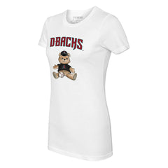 Arizona Diamondbacks Tiny Turnip Women's Teddy Boy T-Shirt - White T-shirts