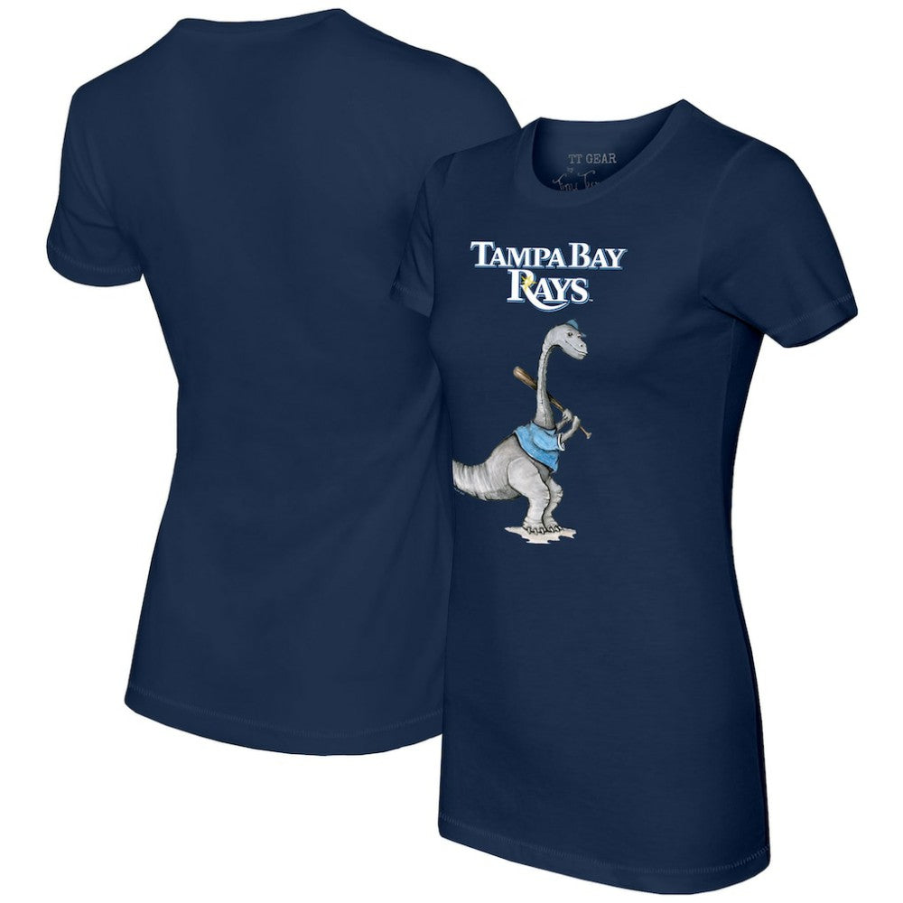Tampa Bay Rays Tiny Turnip Women's Bronto T-Shirt - Navy T-shirts