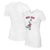 Boston Red Sox Tiny Turnip Women's Bronto T-Shirt - White T-shirts