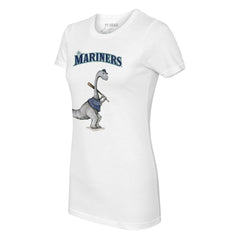 Seattle Mariners Tiny Turnip Women's Bronto T-Shirt - White T-shirts