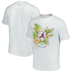 Atlanta Braves Tommy Bahama Island League T-Shirt - White T-shirts