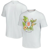 Detroit Tigers Tommy Bahama Island League T-Shirt - White T-shirts
