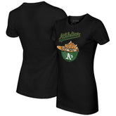 Athletics Tiny Turnip Women's Nacho Helmet T-Shirt - Black T-shirts
