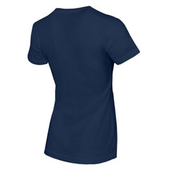 Detroit Tigers Tiny Turnip Women's Nacho Helmet T-Shirt - Navy T-shirts