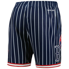 Boston Red Sox Mitchell & Ness Cooperstown Collection 2004 World Series City Collection Mesh Shorts - Navy Shorts