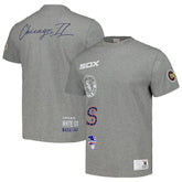 Chicago White Sox Mitchell & Ness Cooperstown Collection City Collection T-Shirt - Heather Gray T-shirts