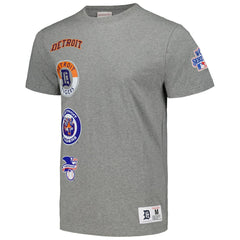 Detroit Tigers Mitchell & Ness Cooperstown Collection City Collection T-Shirt - Heather Gray T-shirts