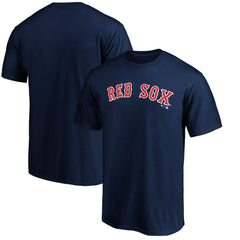 Boston Red Sox Official Wordmark Team T-Shirt - Navy T-shirts