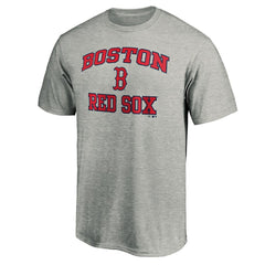 Boston Red Sox Heart & Soul T-Shirt - Heather Gray T-shirts