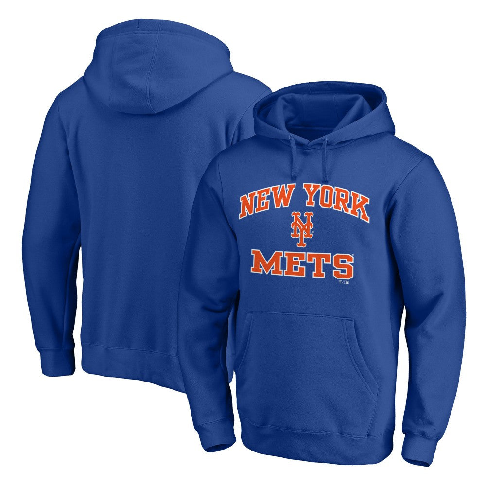 New York Mets Heart & Soul Pullover Hoodie - Royal Hoodies