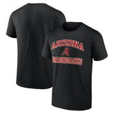 Arizona Diamondbacks Heart & Soul T-Shirt - Black T-shirts