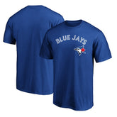 Toronto Blue Jays Team Lock Up Wordmark T-Shirt - Royal T-shirts