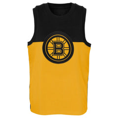 Boston Bruins Youth Revitalize Tank Top - Gold/Black | US 5310092