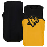 Pittsburgh Penguins Youth Revitalize Tank Top - Gold/Black | US 5310095