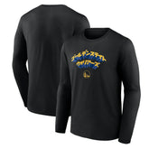 Golden State Warriors Japanese Heritage Long Sleeve T-Shirt Black - Fanatics