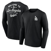 Los Angeles Dodgers Long Ball Long Sleeve T-Shirt - Black T-shirts