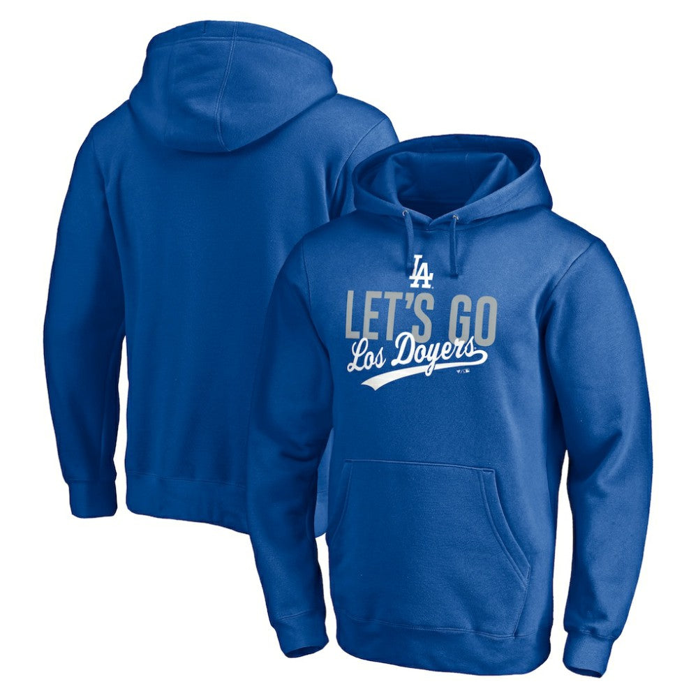 Los Angeles Dodgers Let's Go Los Doyers Pullover Hoodie - Royal Hoodies