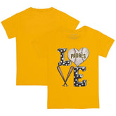 San Diego Padres Tiny Turnip Youth Baseball Love T-Shirt - Gold T-shirts